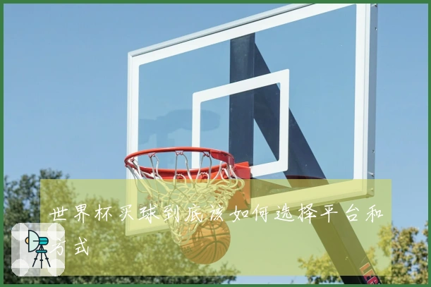 世界杯买球到底该如何选择平台和方式